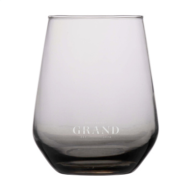 Logotrade reklaminės dovanos nuotrauka: Smokey Water Glass 450 ml