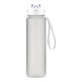 AquaSport GRS perdirbto vandens butelis 1000 ml, baltas