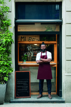 Logotrade dovana nuotrauka: Organinės medvilnės prijuostė 240 g/m²