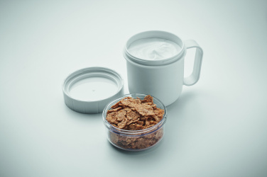 Logotrade dovana nuotrauka: 450 ml talpos PP puodelis kelyje