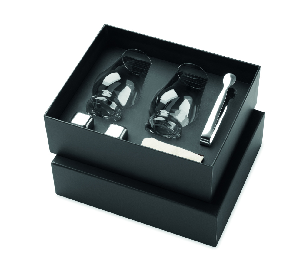 Logotrade dovana nuotrauka: Viskio degustacijos taurių rinkinys