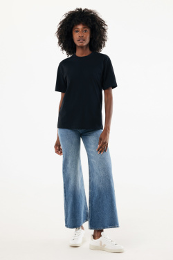 Logotrade reklaminiai produktai nuotrauka: IQONIQ Nikko sunkūs perdirbtos medvilnės marškinėliai