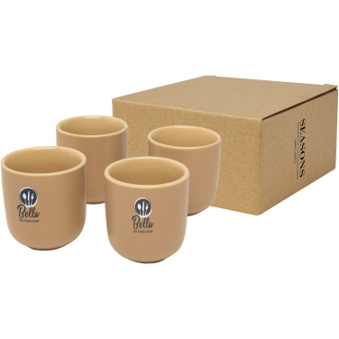 Logotrade verslo dovanos nuotrauka: Vyriškas 4 dalių 90 ml espreso puodelis
