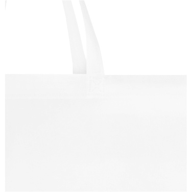 Logotrade reklaminiai produktai nuotrauka: „EcoSeal GRS“ perdirbto neaustinio audinio medžiaginis krepšys su įsiuvais, 12 l talpos