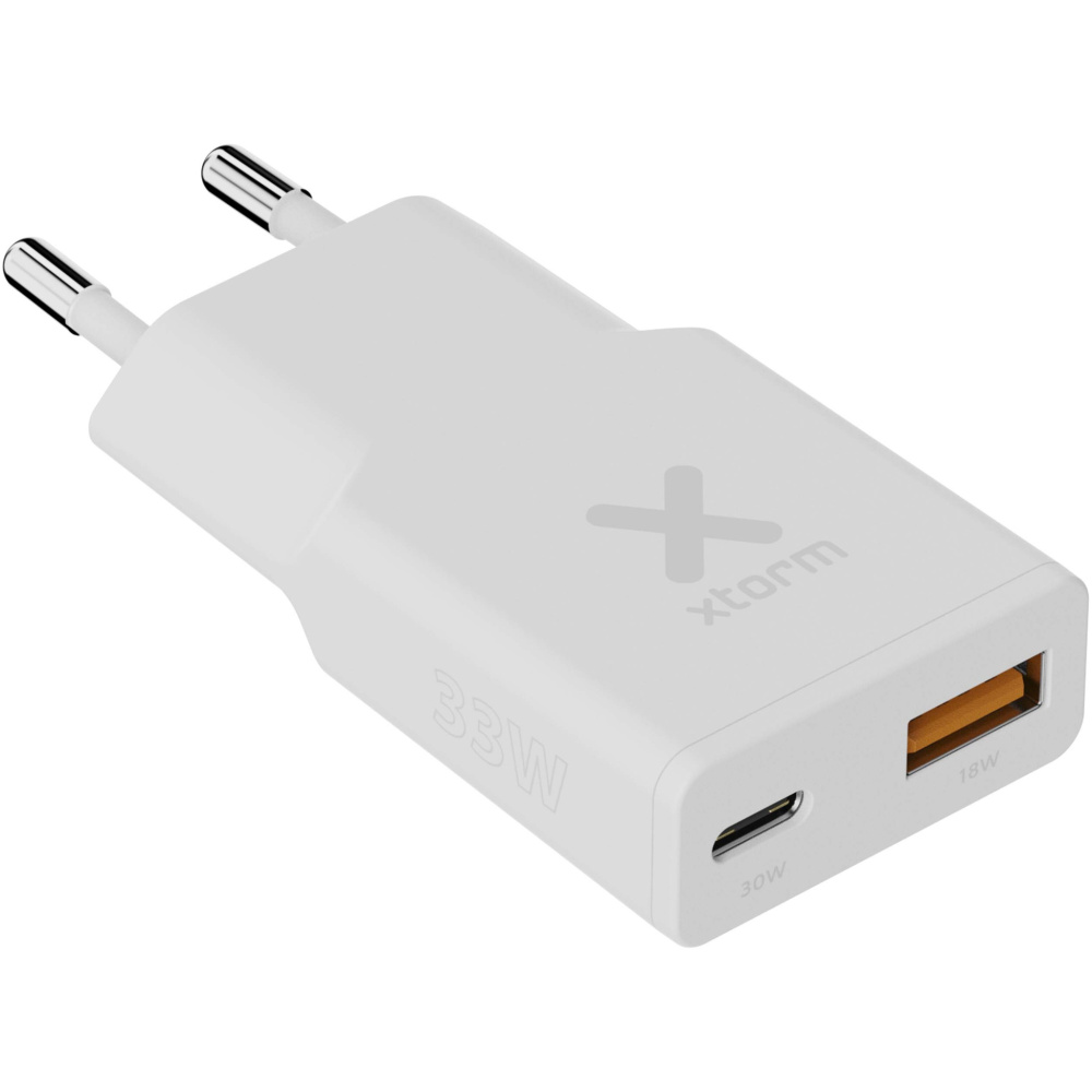 Logotrade verslo dovanos nuotrauka: „Xtorm XG2SL033 Go2 SlimLine“ 33 W įkroviklis