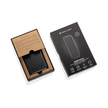 Logotrade firminės dovanos nuotrauka: Miesto vitaminas Emeryville 20W 10.000mAh išorinė baterija