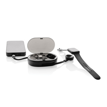 Logotrade reklaminiai produktai nuotrauka: „Chargevix RCS“ plastikinis daugiafunkcis 60 W įkrovimo rinkinys