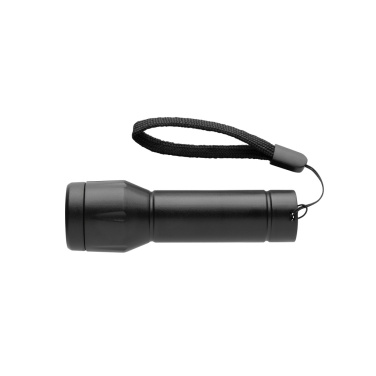 Logotrade reklaminės dovanos nuotrauka: „Flara RSC“ perdirbto plastiko USB įkraunamas žibintuvėlis