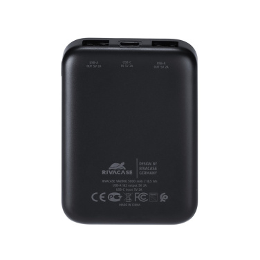 Logotrade reklaminiai produktai nuotrauka: Išorinė baterija VA2006 5000 mAh RIVACASE