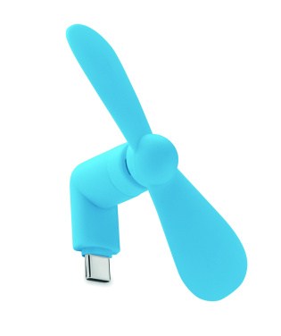 Logotrade firminės dovanos nuotrauka: Nešiojamas USB-C ventiliatorius