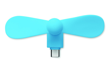 Logotrade verslo dovanos nuotrauka: Nešiojamas USB-C ventiliatorius
