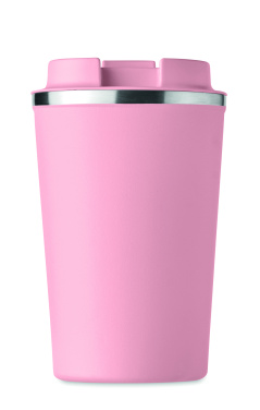 Logotrade reklaminės dovanos nuotrauka: Dvisienis stiklainis 350 ml
