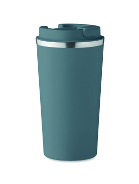Logotrade reklaminės dovanos nuotrauka: Dvigubos sienelės stiklinė 510 ml