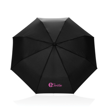 Logotrade reklaminės dovanos nuotrauka: KENTO URBAN 21'' AWARE™ 190T RPET automatiškai atsidarantis/užsidarantis skėtis