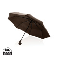 KENTO URBAN 21'' AWARE™ 190T RPET automatiškai atsidarantis/užsidarantis skėtis, ruda