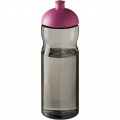 H2O Active® Eco Base 650 ml kupola vāka sporta pudele, Kokogles / Magenta