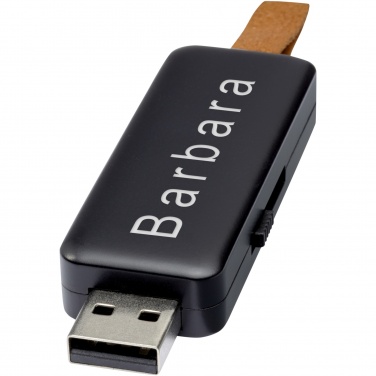 Logotrade biznesa dāvanas foto: Gleam 4GB apgaismojošs USB zibatmiņas disks