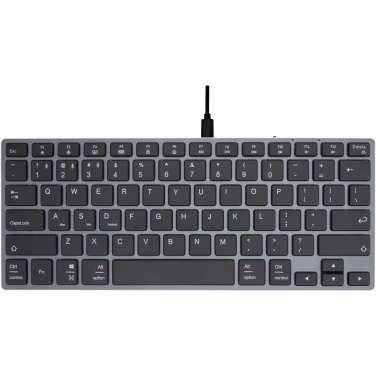 Logotrade dāvanas foto: Hibrīda veiktspējas Bluetooth tastatūra - QWERTY