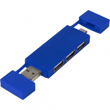 Logotrade biznesa dāvanas foto: Mulan duālais USB 2.0 centrmezgls