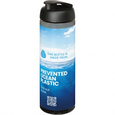 Logotrade biznesa dāvanas foto: H2O Active® Eco Vibe 850 ml sporta pudele ar pārslēdzamu vāku