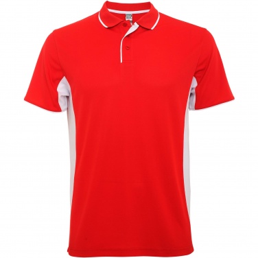 Logotrade biznesa dāvanas foto: Montmelo unisex sporta polo ar īsām piedurknēm