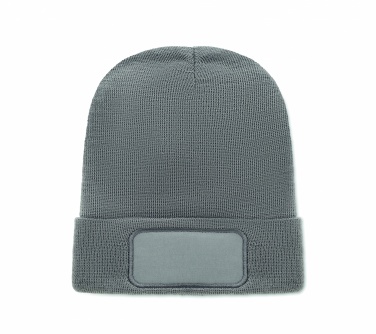 Logotrade ziemassvētku dāvanas foto: Unisex beanie RPET poliestera