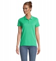 PLANET WOMEN Polo 170g, Pavasara zaļš