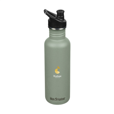 Logotrade logo dāvanas foto: Klean Kanteen Classic otrreizējās pārstrādes ūdens pudele 800 ml