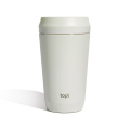 Topl Recycled Steel To Go Tumbler Patentēts 360 Vāks 354ml, brūns