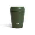 Topl Recycled Steel To Go Tumbler Patentēts 360 Vāks 235ml, zaļš