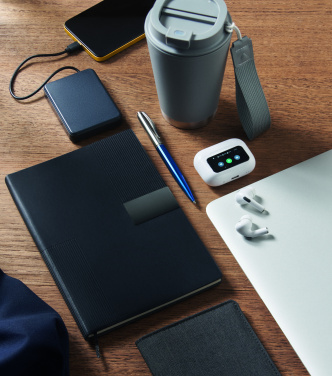 Logotrade logo dāvanas foto: A5 PU piezīmju grāmatiņa