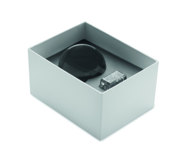 Logotrade biznesa dāvanas foto: Stikla apaļa balva