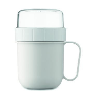 Logotrade ziemassvētku dāvanas foto: PP krūzīte līdzņemšanai 450 ml