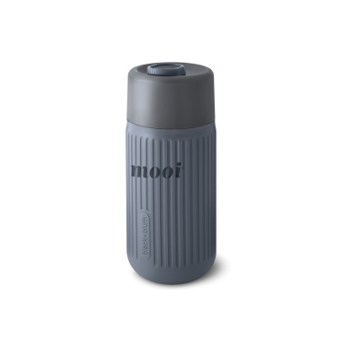 Logotrade biznesa dāvanas foto: Black+Blum stikla ceļojumu krūze 340 ml