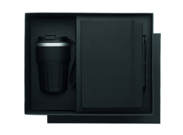 Logotrade dāvanas foto: 3 daļu dāvanu komplekts kastītē