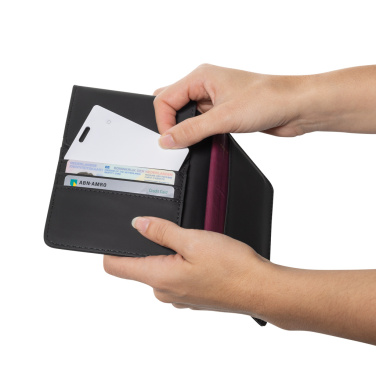 Logotrade dāvanas foto: Findit Dual RCS īpaši plāna, uzlādējama plastmasas meklētāja karte