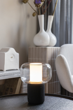 Logotrade biznesa dāvanas foto: Lux RCS pārstrādātas plastmasas 10W skaļruņa lampa