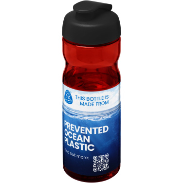 Logotrade dāvanas foto: H2O Active® Eco Base 650 ml sporta pudele ar pārslēdzamu vāku