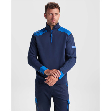 Logotrade biznesa dāvanas foto: Maverick 280 g/m2 vīriešu džemperis ar pusrāvējslēdzēju