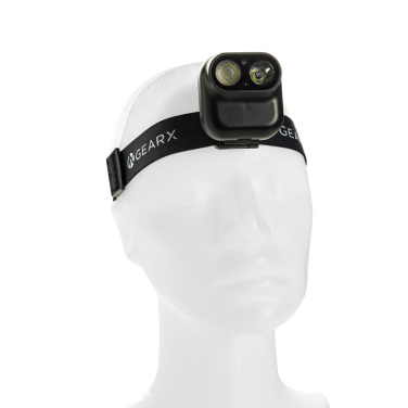 Logotrade Ideja dāvanas foto: Gear X RCS rPlastmasas galvas lukturītis ar kustības sensoru