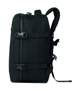 Logotrade biznesa dāvanas foto: 15" RPET mugursomas slēdzene 20L