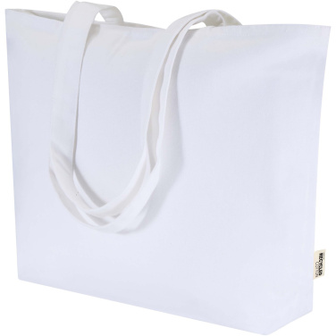 Logotrade dāvanas foto: Ningbo 320 g/m² kokvilnas soma ar rāvējslēdzēju, 15L