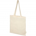 Orissa 100 g/m² organic cotton tote bag 7L, Естественный