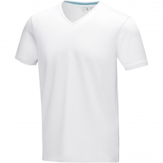 Kawartha short sleeve men's organic V-neck t-shirt