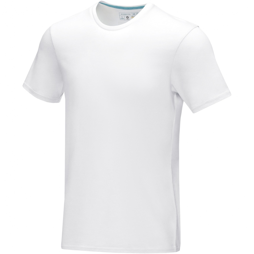 Логотрейд pекламные подарки картинка: Azurite short sleeve men’s organic t-shirt