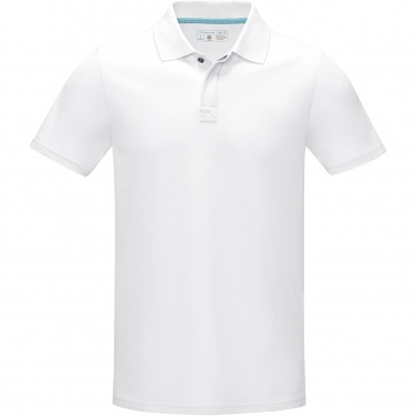 Лого трейд pекламные подарки фото: Graphite short sleeve men’s organic polo