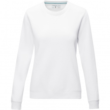 Логотрейд pекламные подарки картинка: Jasper women’s organic recycled crewneck sweater