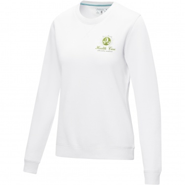 Логотрейд pекламные cувениры картинка: Jasper women’s organic recycled crewneck sweater