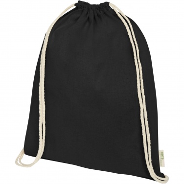 Лого трейд pекламные продукты фото: Orissa 140 g/m² organic cotton drawstring bag 5L