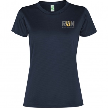 Логотрейд pекламные продукты картинка: Slam short sleeve women's sports t-shirt